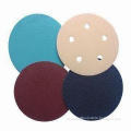 Velcro Discs, Made of Aluminum Oxide/Silicone Carbide/Zirconia/WA